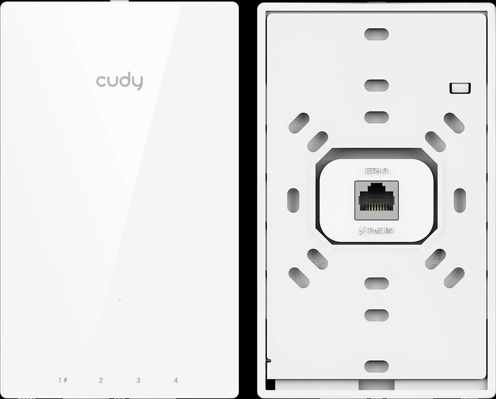 CUDY AP3000 Wall-Plate Wi-Fi 6 Access Point