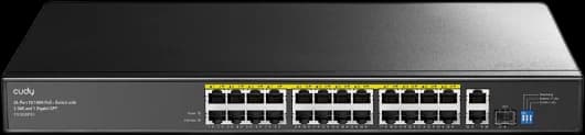 CUDY FS1026PS1 24-Port 10/100M PoE+ Switch