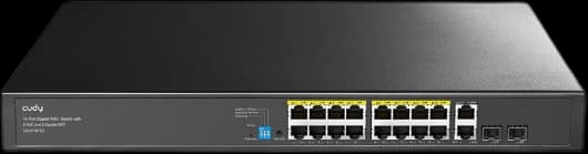 CUDY GS1018PS2 16-Port Gigabit PoE+ Switch