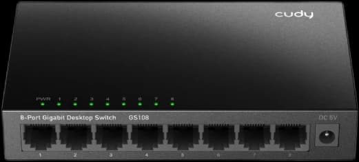 Switch GS108 8-Port Gigabit Metal Switch