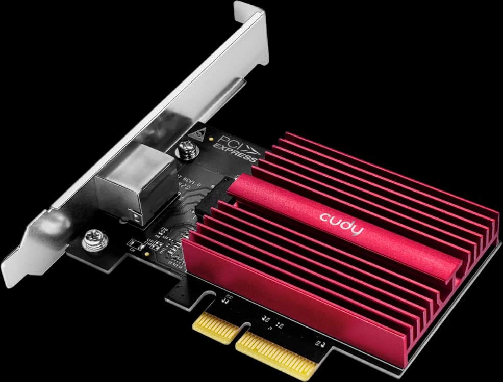 CUDY PE10G 10 Gbps PCI-E Ethernet Adapter
