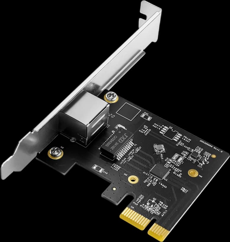 CUDY PE25 2.5 Gbps PCI-E Ethernet Adapter