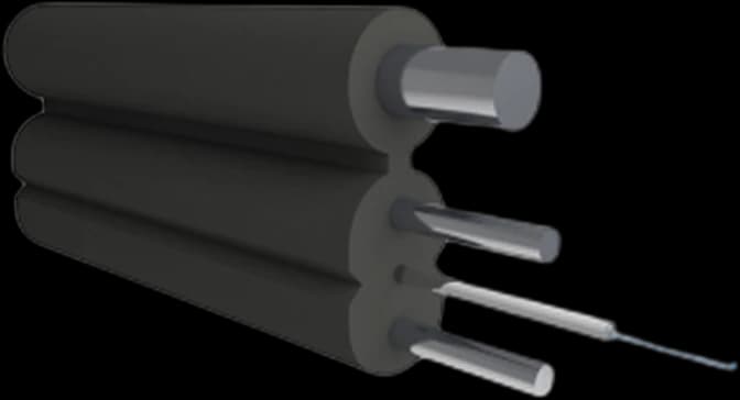 Օպտիկական մալուխներ outdoor drop cable SM 1 core