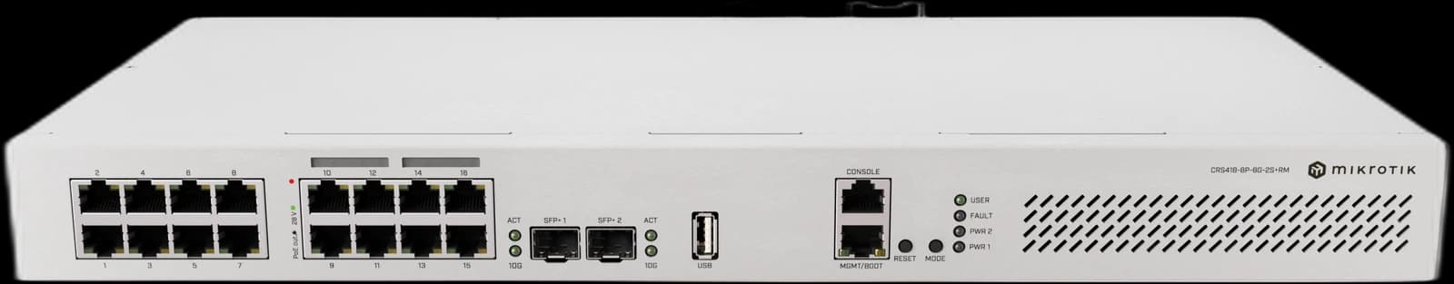 Switch CRS418-8P-8G-2S+RM