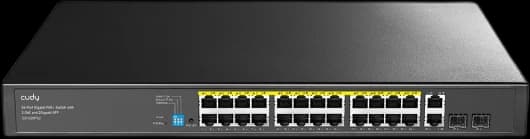 CUDY GS1026PS2 24-Port Gigabit PoE+ Switch