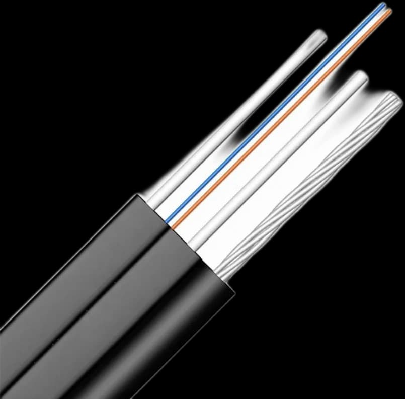 Օպտիկական մալուխներ outdoor drop cable 2 core Rope